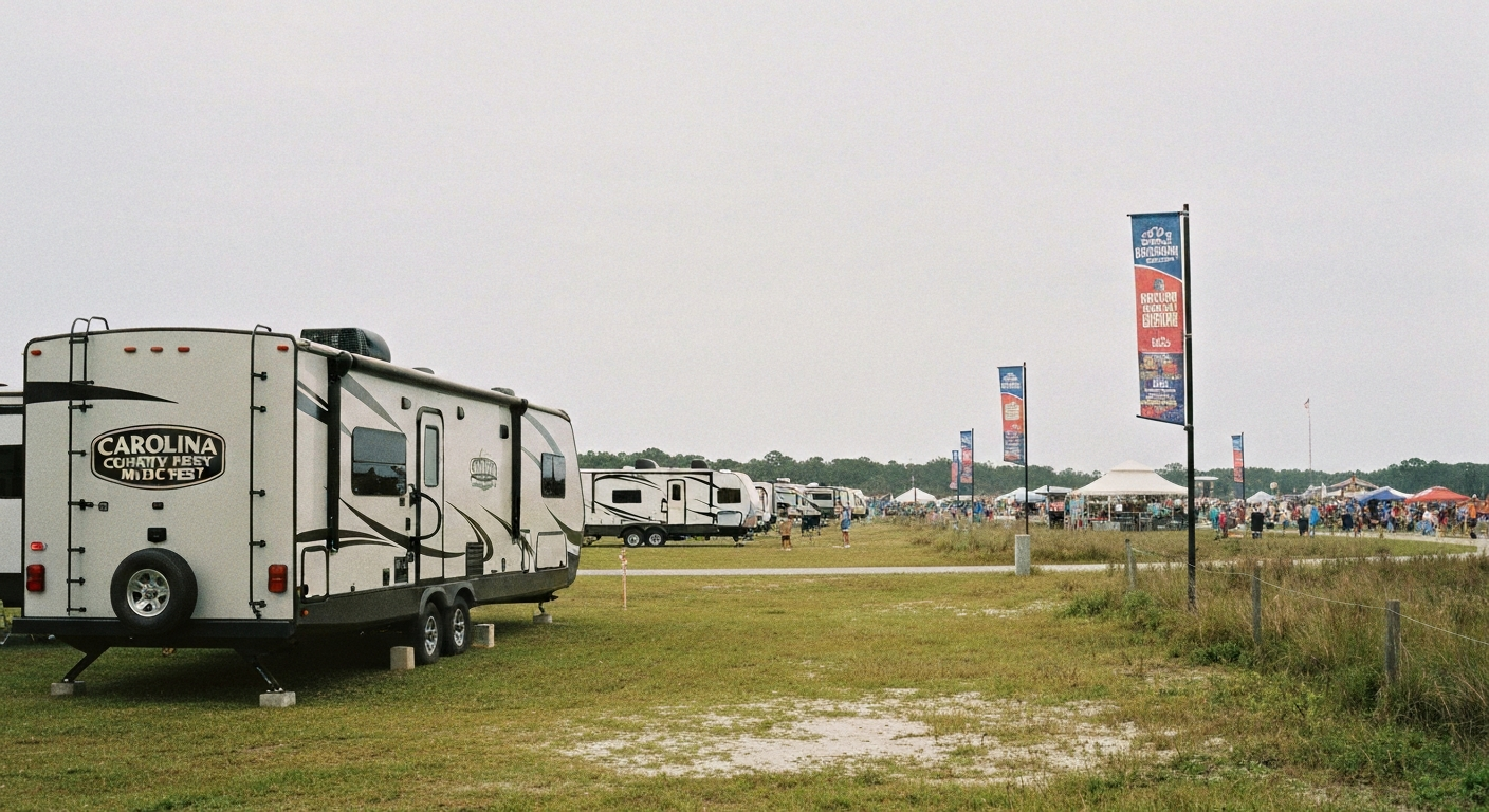 RV rental for Carolina Country Music Fest near Myrtle Beach