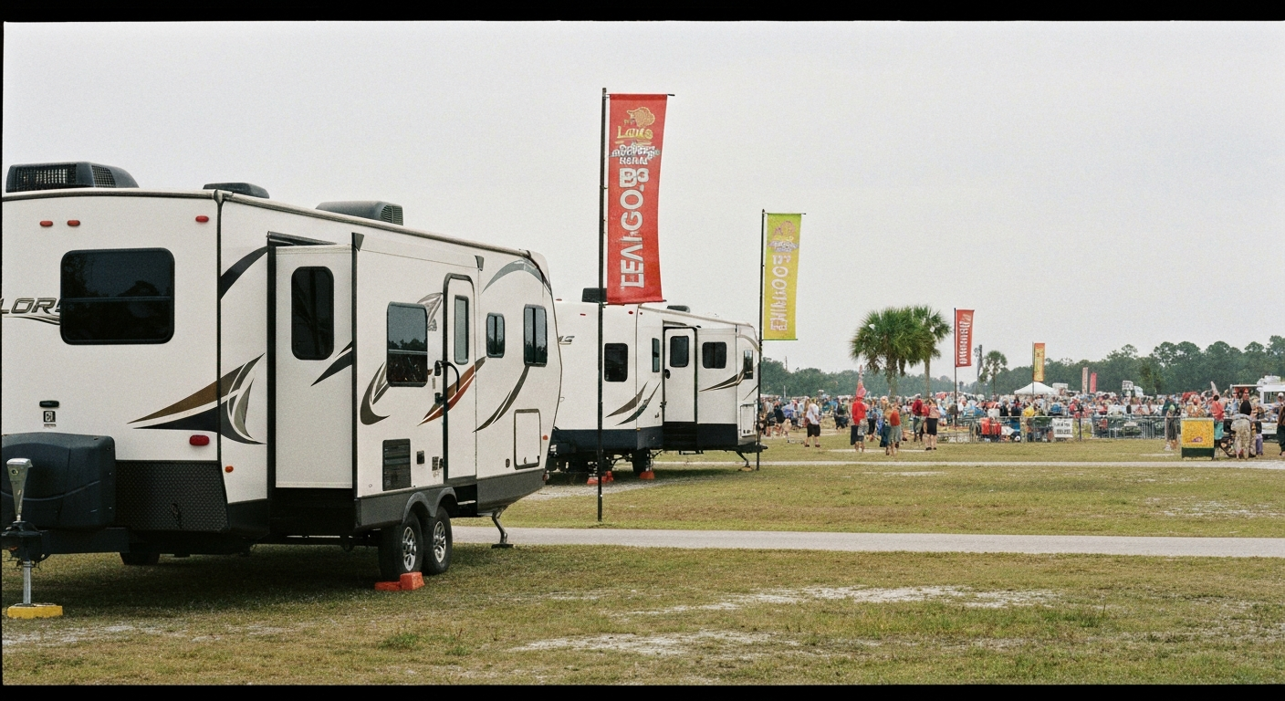 RV rental for Loris Bog-Off Festival near Myrtle Beach
